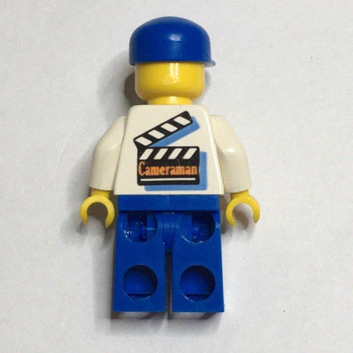 Cameraman, Blue Legs, Blue Cap